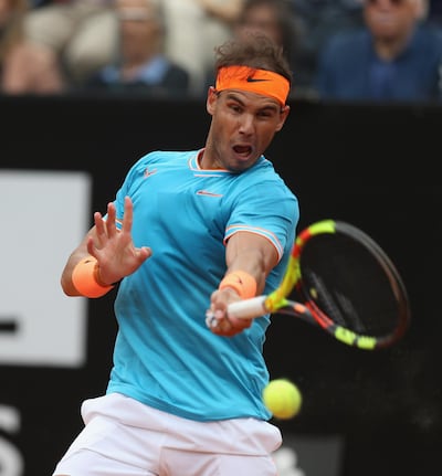 Rafael Nadal was clinical on the red clay of the Foro Italico, beating Stefanos Tsitsipas in 1hr 42min to reach the final for the 11th time. Paolo Bruno / Getty Images