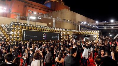 The opening ceremony of the 42nd Cairo International Film Festival (Ciff) at Cairo Opera House in Cairo, Egypt. Reuters