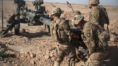 Donald Trump has renewed America's commitment to the long war in Afghanistan. Sgt Justin T. Updegraff via AP