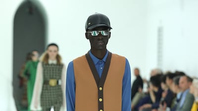 A model walks the runway at the Gucci Spring/Summer 2020 fashion show during Milan Fashion Week. Vittorio Zunino Celotto/Getty Images for Gucci