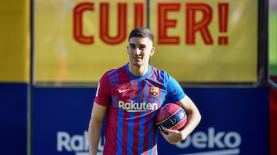 Barcelona's Ferran Torres, £77.6m. Getty