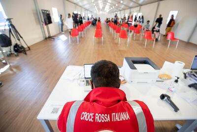 We are not yet sure the extent to which different Covid-19 vaccines limit the spread of the virus. EPA