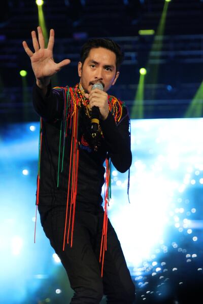 Catch a performance by Rico Blanco at the One Music X festival. Navin Khianey for The National