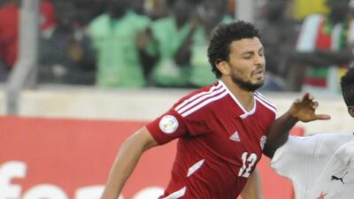 Midfielder Hossam Ghaly is the captain of Al Ahly. AFP Photo