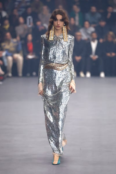 Costume jewellery at Valentino's spring/summer 2026 show at Paris Fashion Week. Getty