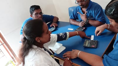 Pupils during a class