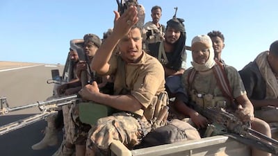 Yemeni government fighters have advanced against the Houthis. Reuters