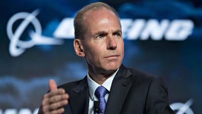 Boeing chief executive Dennis Muilenburg said the planemaker was undertaking "a comprehensive" review of safety features on the 737 Max. Bloomberg
