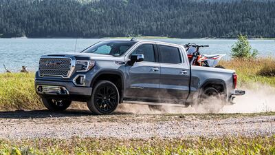 The GMC Sierra has aids such as Jack-Knife Alert and Trailer Length