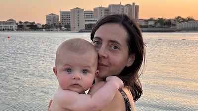Charlotte with her son Alfie. Photo: Charlotte Mayhew / The National
