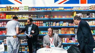 Aove, the CPT International stand at Gulfood. More than 5,000 companies are participating in the event, which runs until Thursday, February 25.