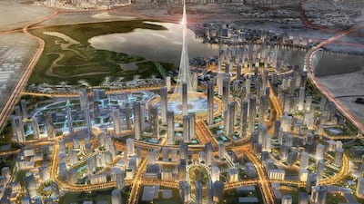 Emaar, the developer of the world's tallest building in Dubai says it plans to build an even taller tower in the Mideast commercial hub, called the Tower at Dubai Creek Harbour. Renderings courtesy Emaar