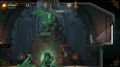 Castlevania: Belmont's Curse has pristine graphics and soundtracks. Photo: Konami
