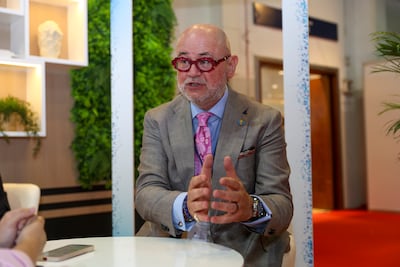Dimitris Manikis, Wyndham Hotels and Resorts' president for Europe, the Middle East and Africa, says initial expectations were that the regional conflict would only last a few weeks. Victor Besa / The National