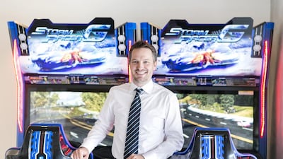 Ryan Roslansky, LinkedIn’s product vice president, says his company, which was built to connect professionals with others in their field, now wants to connect them with professional development courses. Reem Mohammed / The National