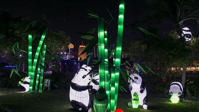 It has taken more than 200,000 man hours to complete, with 150 artisans from across the globe called in to help Dubai’s latest attempt at a Guinness World Record. It has taken more than 200,000 man hours to complete, with 150 artisans from across the globe called in to help Dubai’s latest attempt at a Guinness World Record. Reem Mohammed / The National