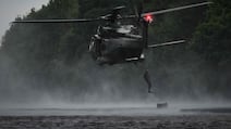 A French military exercise in May tested capabilities central to Nato's rapid-reaction plans. AFP