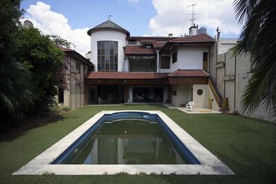 A house owned by the late Argentine football star Diego Maradona will be auctioned among other belongings in Buenos Aires. Photo: AFP