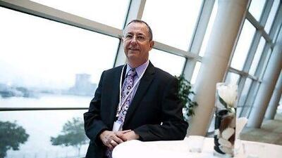 Mike English, the director of Superbrands Middle East, says branding is all about subjectivity. Sarah Dea / The National