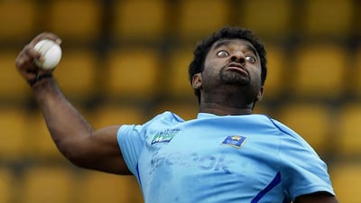 Muttiah Muralitharan faced severe scrutiny for his action but finished as the world's topmost wicket-taker in the sport. Eranga Jayawardena / AP Photo