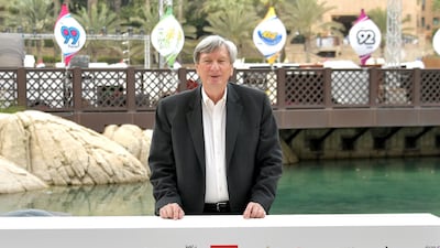 DUBAI, UNITED ARAB EMIRATES - DECEMBER 08: President of the Academy of Motion Picture Arts and Sciences John Bailey during a photocall on day three of the 14th annual Dubai International Film Festival held at the Madinat Jumeriah Complex on December 8, 2017 in Dubai, United Arab Emirates. (Photo by Neilson Barnard/Getty Images for DIFF)