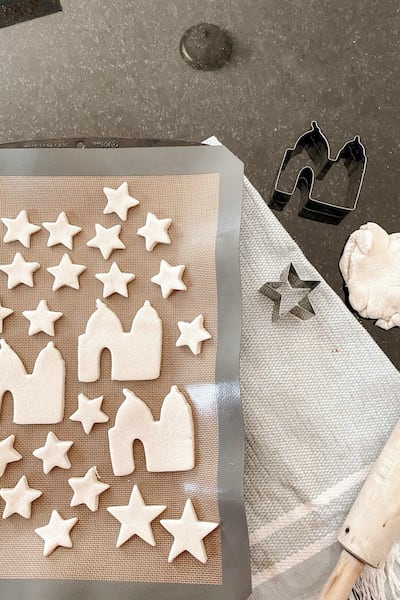 Use a no-bake salt dough recipe to make Ramadan-themed decorations. Courtesy Eco Souk Middle East