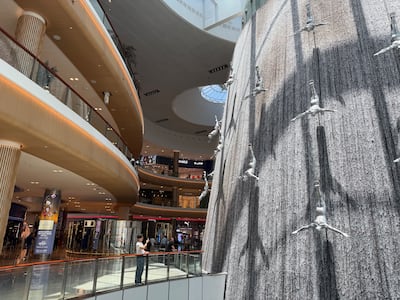 Dubai Mall is a three-minute walk from the hotel with a dedicated pedestrian bridge. Chris Whiteoak / The National