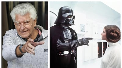 David Prowse, the British actor who played Darth Vader in the original three 'Star Wars' films, has died aged 85. Getty Images