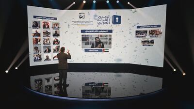 Moza Al Ghanna, of the UAE, scooped up Dh300,000 along with the title of Outstanding Supervisor in honour of her work guiding and motivating pupils to take part in the challenge during the pandemic.