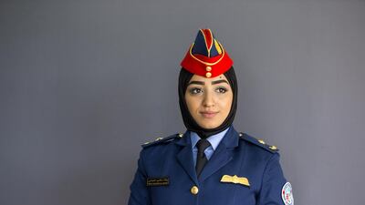 Second Lt Pilot Wafa Al Awani. Christopher Pike / The National