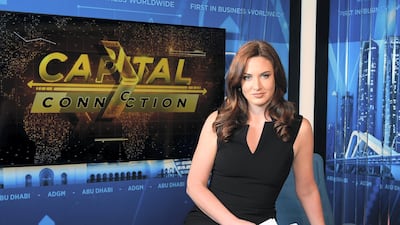 CNBC's Middle East Anchor Hadley Gamble. Courtesy CNBC