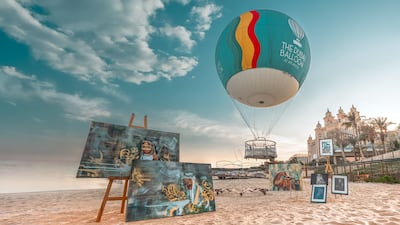Echoes of the Crescent is taking place until March 30 at The Dubai Balloon. Photo: The Dubai Balloon