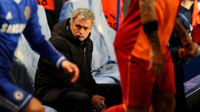 Jose Mourinho and Chelsea advanced on 3-1 aggregate against Galatasaray on Tuesday night. Mike Hewitt / Getty Images / March 18, 2014