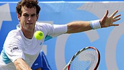 Andy Murray needed just 70 minutes to beat Guillermo Garcia-Lopez of Spain.