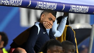 Kylian Mbappe remained on the bench as France and Netherlands played out a draw in their Euro 2024 match in Leipzig. Getty Images