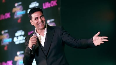 Akshay Kumar has appeared in almost 150 Hindi films and is well known for performing his own stunts. Money Sharma / EPA