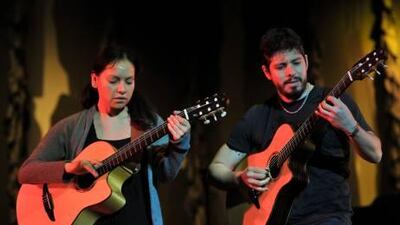 Gabriela Quintero and Rodrigo Sanchez of Rodrigo y Gabriela.