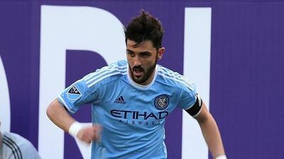 David Villa scored New York City's second goal in a 2-2 draw with Orlando FC. Alex Menendez / Getty Images