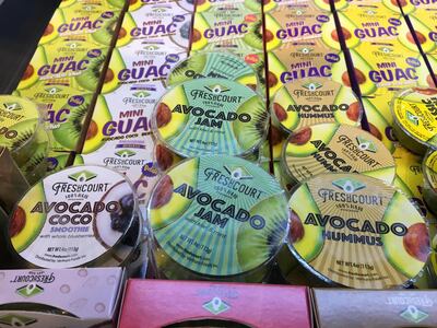 Avocado hummus from Freshcourt. Janice Rodrigues/ The National