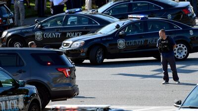 The newsroom looked “like a war zone,” Phil Davis, a Capital Gazette crime reporter who was in the building at the time of the shooting, said in an interview with the Baltimore Sun. Susan Walsh / AP Photo