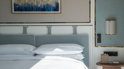 Artworks add flair to the decor