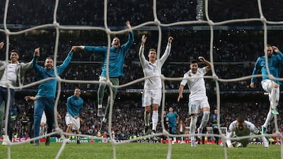 Real Madrid have reached their third consecutive Uefa Champions League final. Juan Medina / Reuters