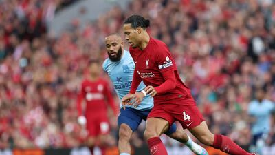 Virgil van Dijk – 7. Showed his experience by catching Mbeumo offside before the striker’s strong finish and won the majority of his duels. Getty