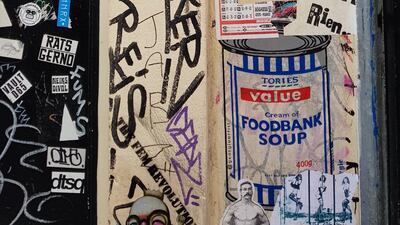 A mix of street art in Shoreditch. Photo by Rosemary Behan