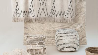 Handwoven cushions are timeless in design, and sustainable, too.