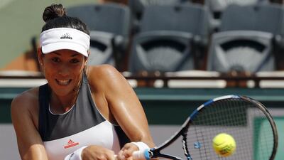 One hopes Garbine Muguruza does not end up being a one-slam wonder. Etienne Laurent / EPA