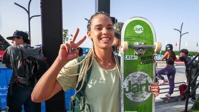 Gabriela Mazetto of Brazil took sixth place in the women's championships
