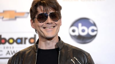 Morten Harket of A-ha was at the 2013 Billboard Music Awards and latter joined Pitbull on stage. Jason Merritt / Getty Images / AFP
