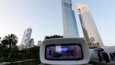 Dubai is home to the world's first functional 3D printed offices. The UAE aims to have 25 per cent of its buildings similarly manufactured by 2030. Ahmed Jadallah / Reuters
