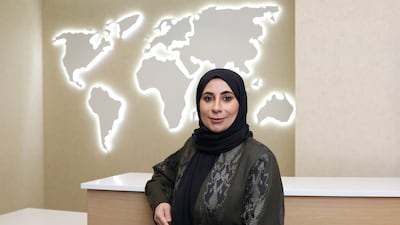 Dr Farida Al Hosani, chief executive of the Global Institute for Disease Elimination. Chris Whiteoak / The National